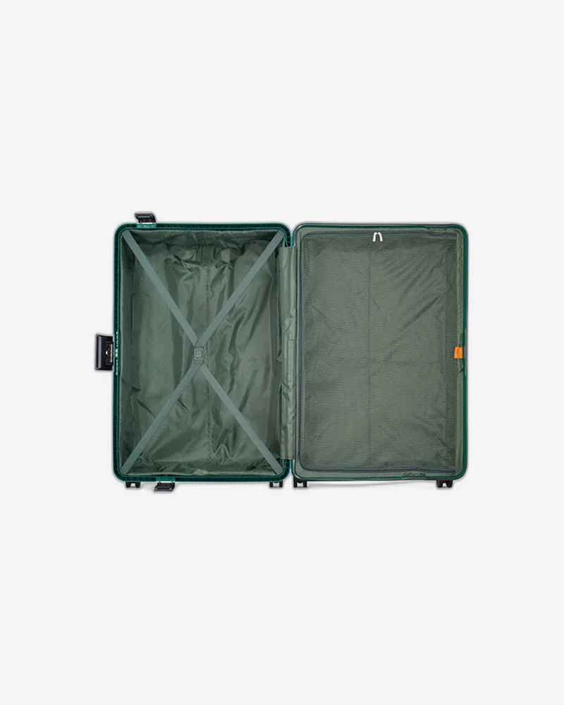 DELSEY Paris  securitech stone by delsey paris 82 cm 4 double spinner wheels hardside check-in luggage trolley case - green  | Best Price UAE